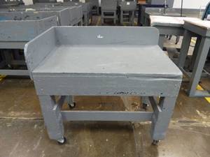 Heavy Duty Industrial Wood Rolling Work Bench