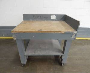 Heavy Duty Industrial Wood Rolling Work Bench