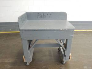 Heavy Duty Industrial Wood Rolling Work Bench