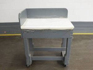 Heavy Duty Industrial Wood Rolling Work Bench