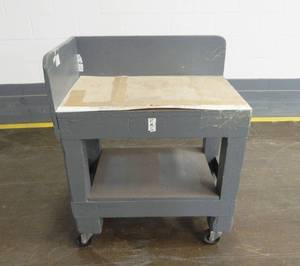 Heavy Duty Industrial Wood Rolling Work Bench