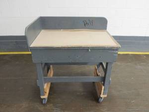 Heavy Duty Industrial Wood Rolling Work Bench