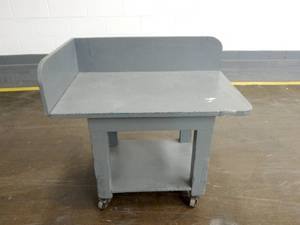 Heavy Duty Industrial Wood Rolling Work Bench