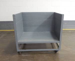 Heavy Duty Industrial Wood Rolling Cart