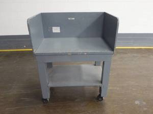 Heavy Duty Industrial Wood Rolling Work Bench
