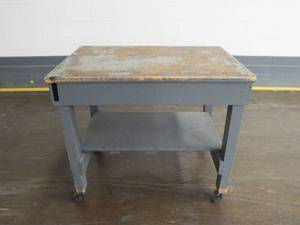 Heavy Duty Industrial Wood Rolling Work Bench