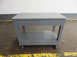 Heavy Duty Industrial Wood Rolling Work Bench