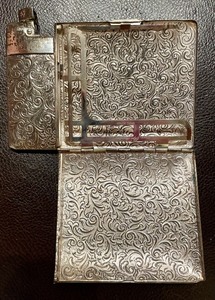 Vintage LighterCigarette Case