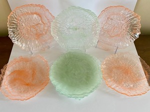 Beautiful Glass Luncheon Plates