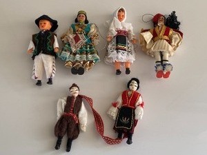 Small Ethic Doll Figurines