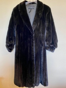 Absolutely Stunning Black Full Length Coat