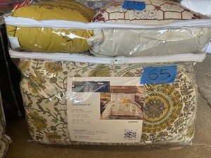 Peking Indigo Bazaar Joanne Queen Comforter Set - 5 Piece