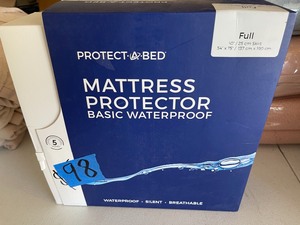 Protect-A-Bed Basic Waterproof Fitted Sheet White Full
