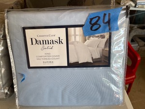 Charter Club Damask 100% Supima Cotton 550 Thread Count 3 Pc. Duvet Cover Set, King, Created for Macys