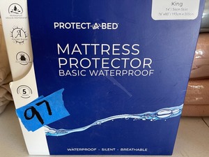 Protect-A-Bed Basic Waterproof Fitted Sheet Style Mattress Protectors King