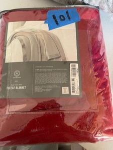Martha Stewart Collection Soft Fleece Twin Blanket