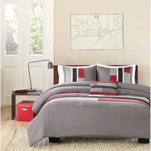 Mi Zone Pipeline 4-Pc. Reversible FullQueen Comforter Set