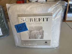 Sure Fit Matelasse Damask Slipcover Collection