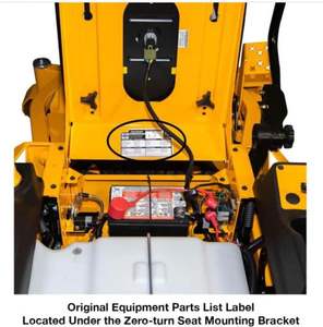 lot 10 image: Original Equipment 50 in. and 54 in. Double Bagger for RZT-L and RZT-S Series Zero Turn Lawn Mowers