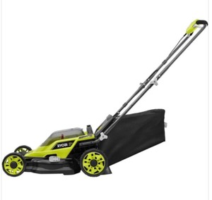 lot 24 image: ONE 18V 13 in. Cordless Battery Walk Behind Push Lawn Mower (Tool Only)