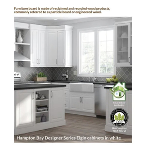 lot 66 image: Designer Series Melvern Assembled 12x42x12 in. Wall Kitchen Cabinet in White