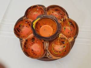 MCM Cal. Pottery Lazy Susan