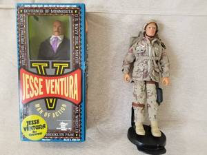 G.I. Joe & NIB Jesse Ventura