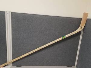 Northstars Signed Hockey Stick 1990-91 Stanley Cup Team