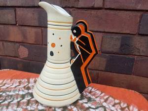 Vintage Bizarre Ware Pitcher