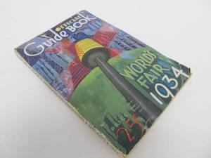 lot 40 image: Orig 1934 Worlds Official Guide Book 