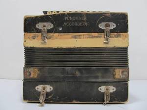 lot 104 image: Antique HOHNER Accordion (As Is)