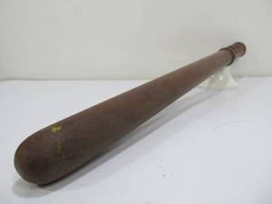 lot 106 image: Vintage Wooden Police Style Baton