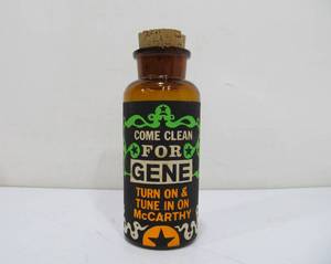 lot 109 image: Vintage McCARTHY Political Campaign Bottle
