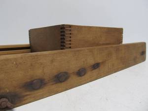 lot 93 image: Antique Primitive VegetableKraut Cutter