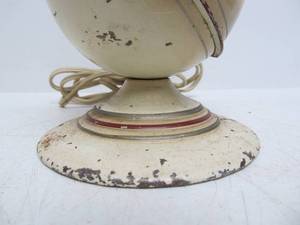 lot 95 image: Vintage 1930s Deco Metal Atomic Saturn Lamp
