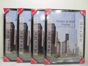 lot 221 image: Lot of 4 Brand New Large Picture or Art Frames - 24 x 18