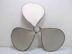 lot 172 image: Large Decorative Metal Prop Blade