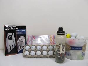 lot 234 image: Large Lot of Golf Supplies -Golf Balls, Gloves Tees etc