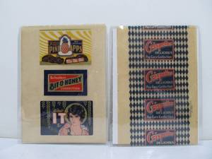 lot 258 image: Group of Unused Original 1920s Era Candy Wrappers