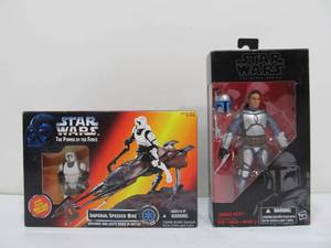 lot 294 image: 2 Unopened STAR WARS Action Figures