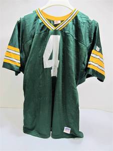 lot 321 image: Vintage Early 90s BRETT FAVRE Packers Football Jersey
