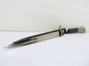 lot 326 image: Vintage German Military Bayonet wScabbard - Carl Eickhorn - Solingen (Broken Handle)