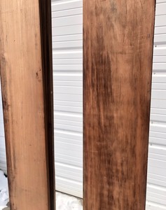 lot 374 image: Lot of 4 Matching 12 Redwood #1 Lumber 12x1 Boards