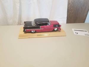 lot 9 image: 1955 Chevrolet Bel Air Pro Street Coupe Die-cast Metal Replica Model