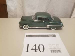 lot 140 image: 124 Scale 1949 Oldsmobile 88 Coupe Die-cast Metal Replica Model