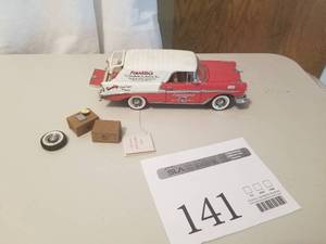 lot 141 image: 124 Scale 1956 Chevrolet Nomad Wagin Die-cast Metal Replica Model