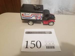 lot 150 image: Mack Bulldog Delivery Truck Die-cast Metal Coin Bank