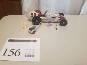 lot 156 image: 124 Scale 1952   Race Car Die-cast Metal Replica Model by Franklin Mint