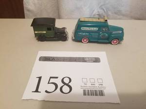 lot 158 image: Lot of (2) Die-cast Metal Replica Models