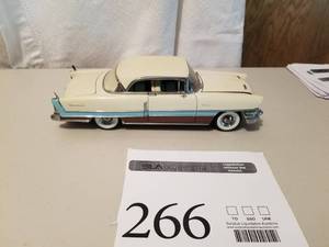 lot 266 image: 124 Scale 1956 Cadillac Coupe Die-cast Metal Replica Model